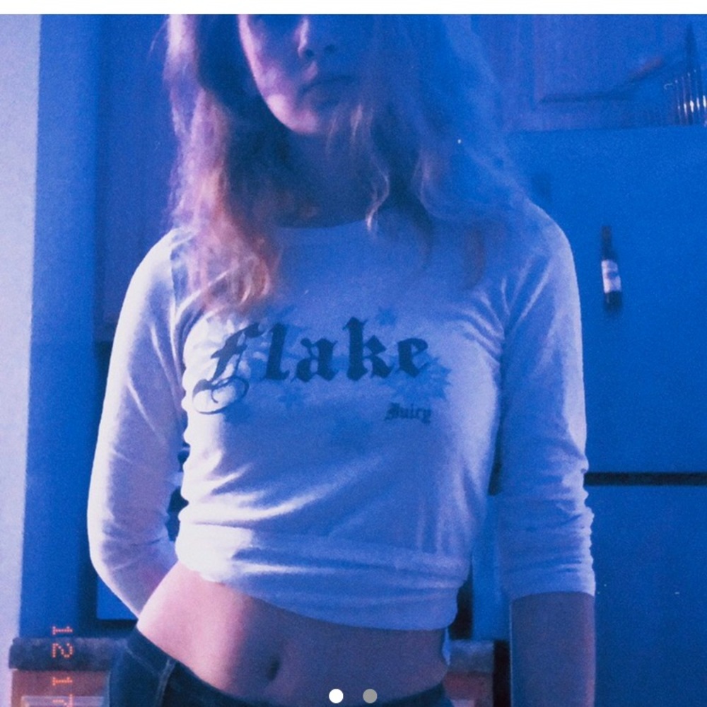 Juicy couture flake funny t